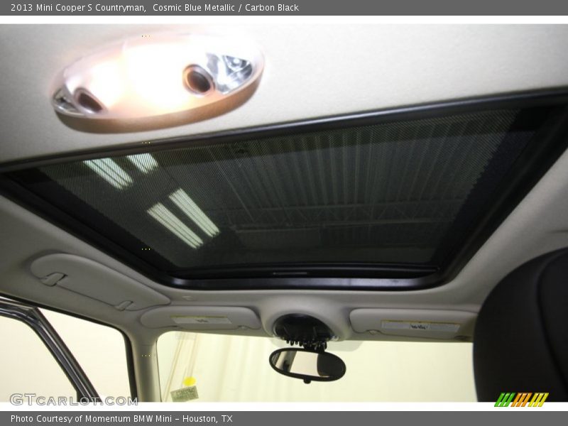 Cosmic Blue Metallic / Carbon Black 2013 Mini Cooper S Countryman
