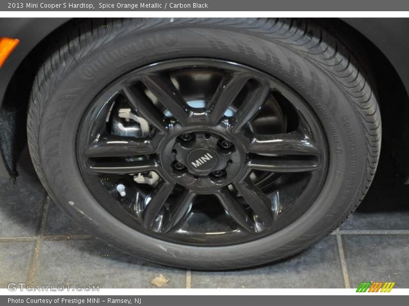 Spice Orange Metallic / Carbon Black 2013 Mini Cooper S Hardtop