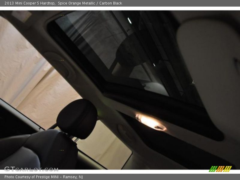 Spice Orange Metallic / Carbon Black 2013 Mini Cooper S Hardtop
