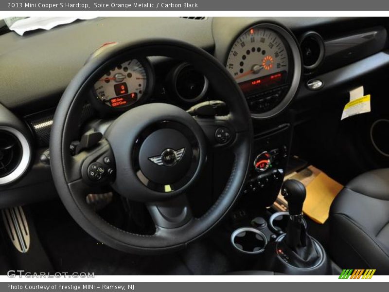 Spice Orange Metallic / Carbon Black 2013 Mini Cooper S Hardtop