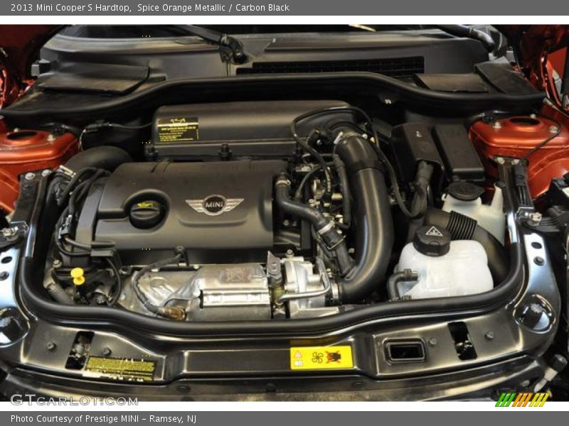 Spice Orange Metallic / Carbon Black 2013 Mini Cooper S Hardtop