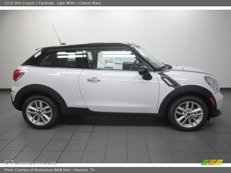 Light White / Carbon Black 2013 Mini Cooper S Paceman