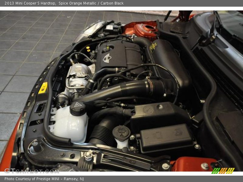 Spice Orange Metallic / Carbon Black 2013 Mini Cooper S Hardtop