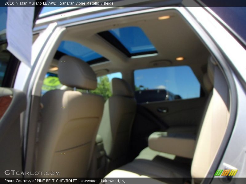 Saharan Stone Metallic / Beige 2010 Nissan Murano LE AWD
