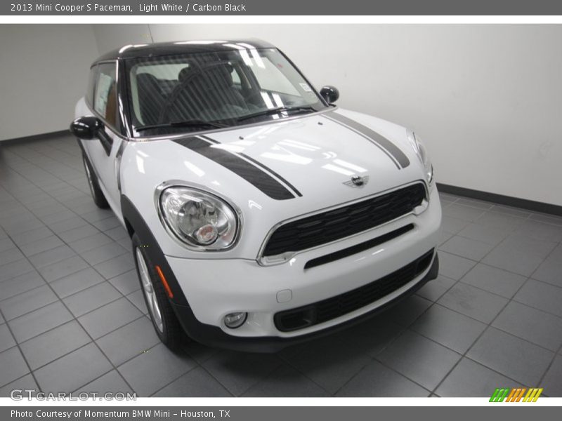 Light White / Carbon Black 2013 Mini Cooper S Paceman