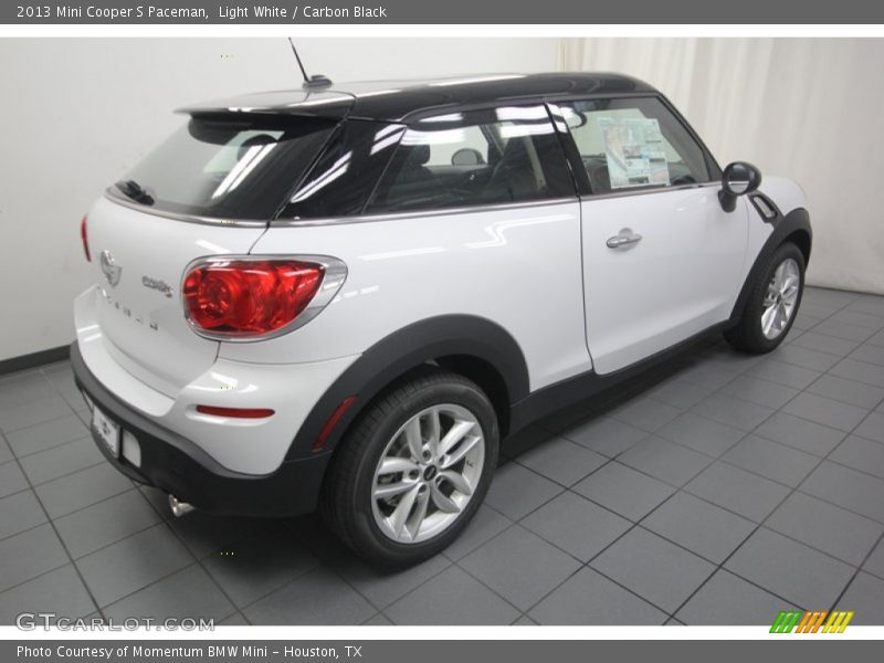 Light White / Carbon Black 2013 Mini Cooper S Paceman