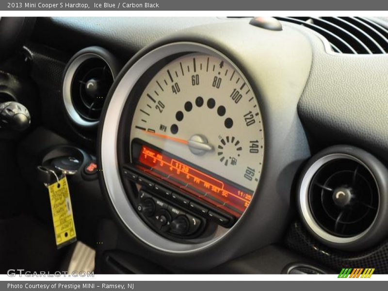 Ice Blue / Carbon Black 2013 Mini Cooper S Hardtop