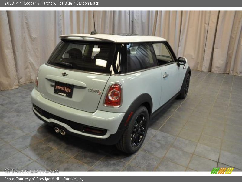 Ice Blue / Carbon Black 2013 Mini Cooper S Hardtop