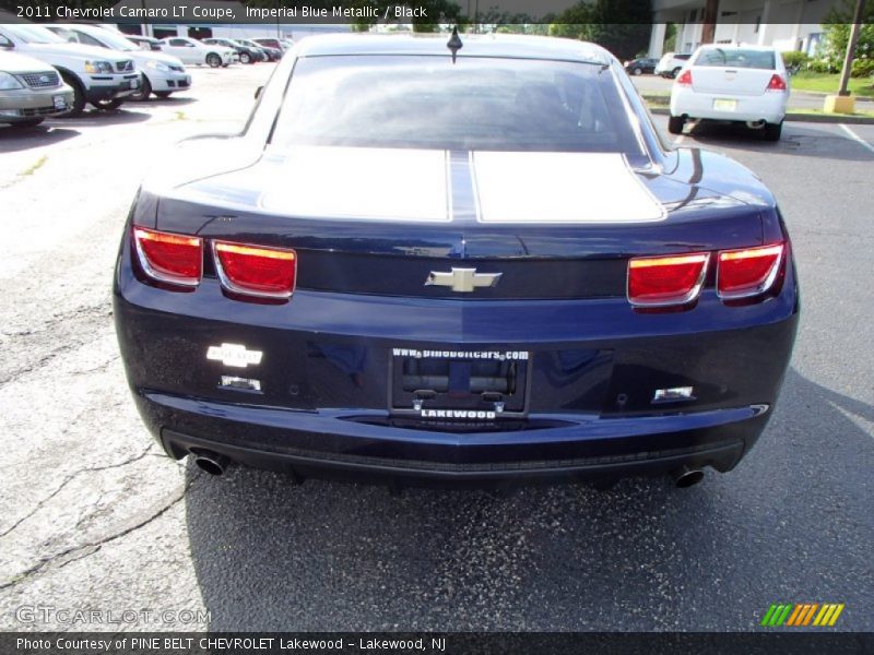 Imperial Blue Metallic / Black 2011 Chevrolet Camaro LT Coupe