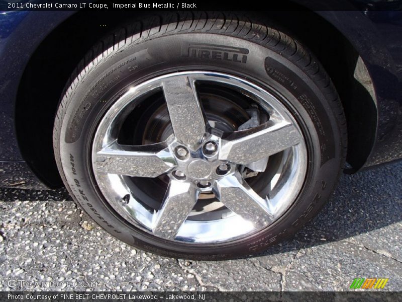 Imperial Blue Metallic / Black 2011 Chevrolet Camaro LT Coupe