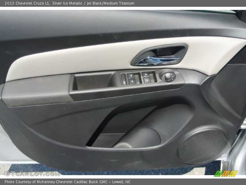 Silver Ice Metallic / Jet Black/Medium Titanium 2013 Chevrolet Cruze LS