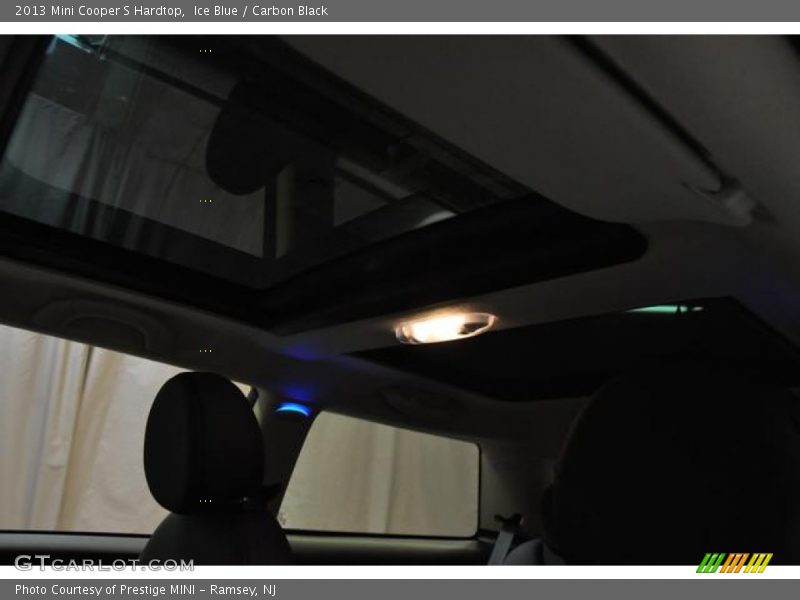 Ice Blue / Carbon Black 2013 Mini Cooper S Hardtop