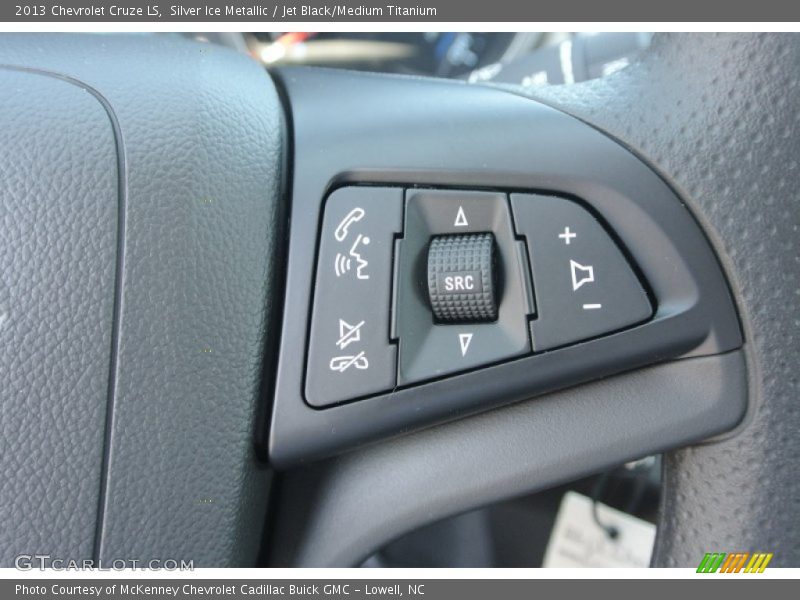 Silver Ice Metallic / Jet Black/Medium Titanium 2013 Chevrolet Cruze LS