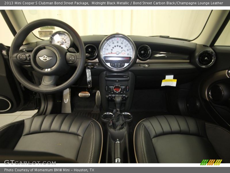 Dashboard of 2013 Cooper S Clubman Bond Street Package