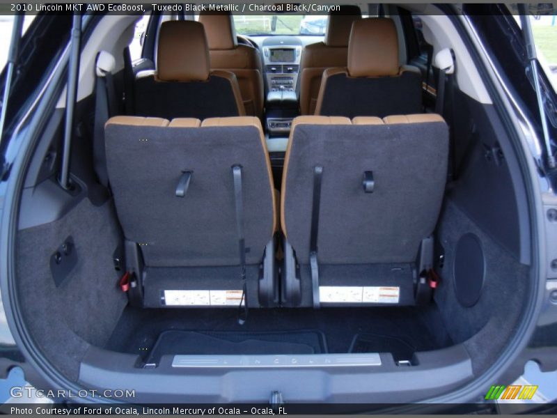Tuxedo Black Metallic / Charcoal Black/Canyon 2010 Lincoln MKT AWD EcoBoost