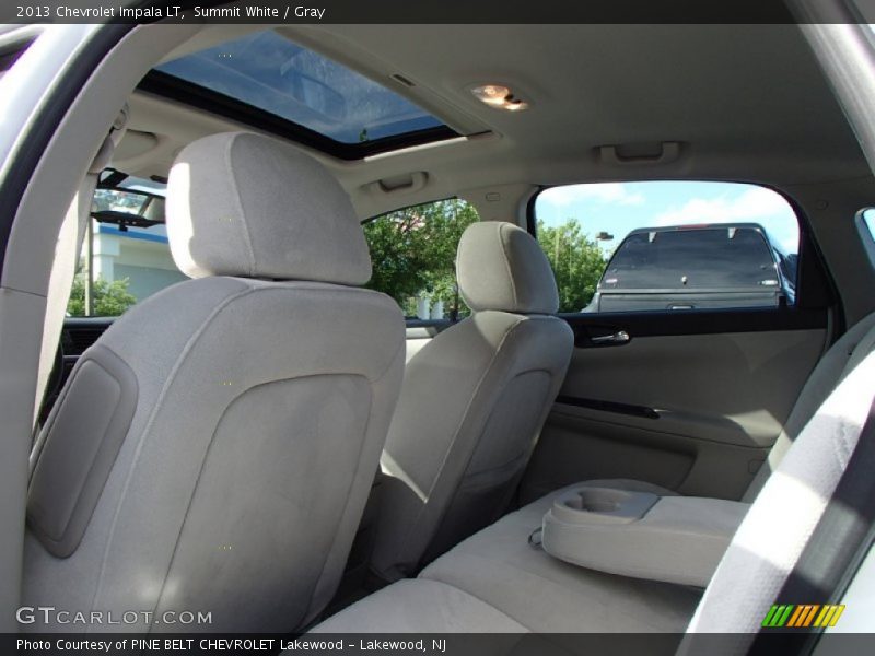 Summit White / Gray 2013 Chevrolet Impala LT