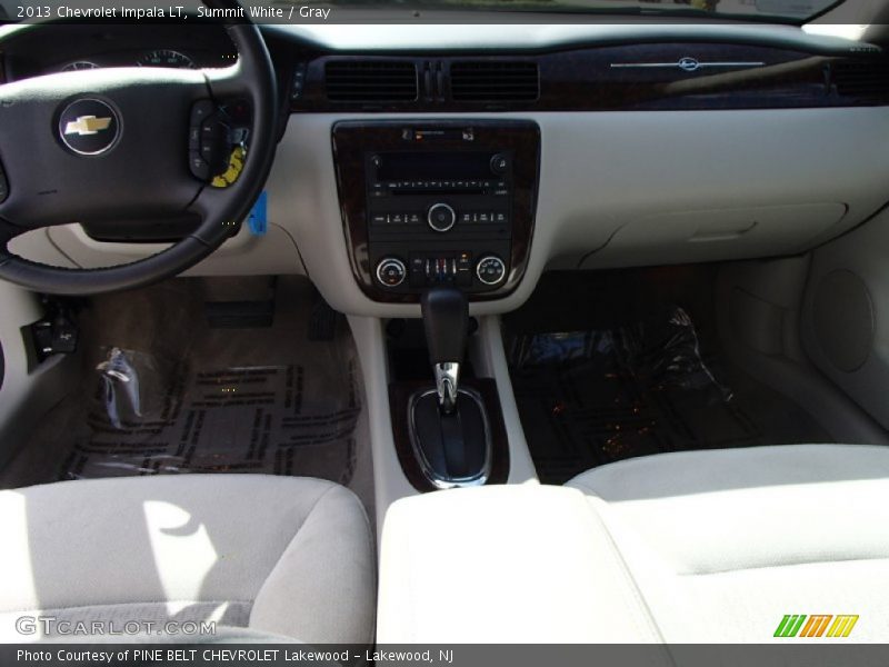 Summit White / Gray 2013 Chevrolet Impala LT