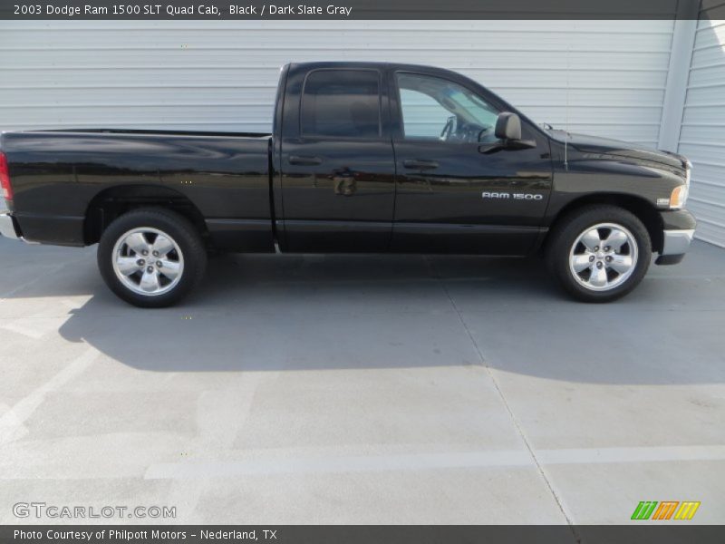 Black / Dark Slate Gray 2003 Dodge Ram 1500 SLT Quad Cab