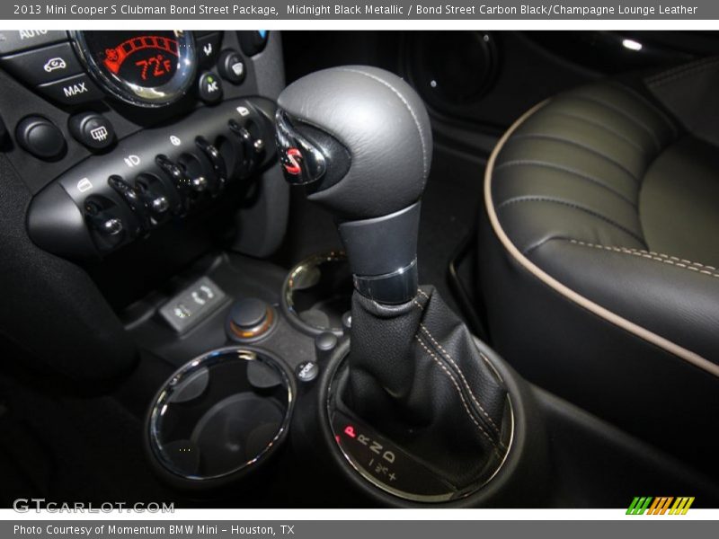  2013 Cooper S Clubman Bond Street Package 6 Speed Steptronic Automatic Shifter