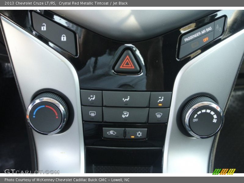 Crystal Red Metallic Tintcoat / Jet Black 2013 Chevrolet Cruze LT/RS