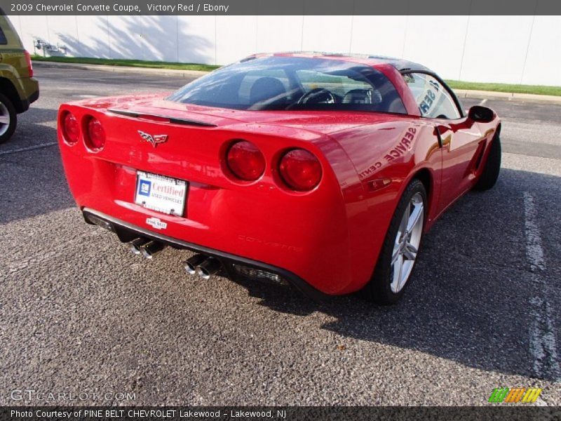 Victory Red / Ebony 2009 Chevrolet Corvette Coupe