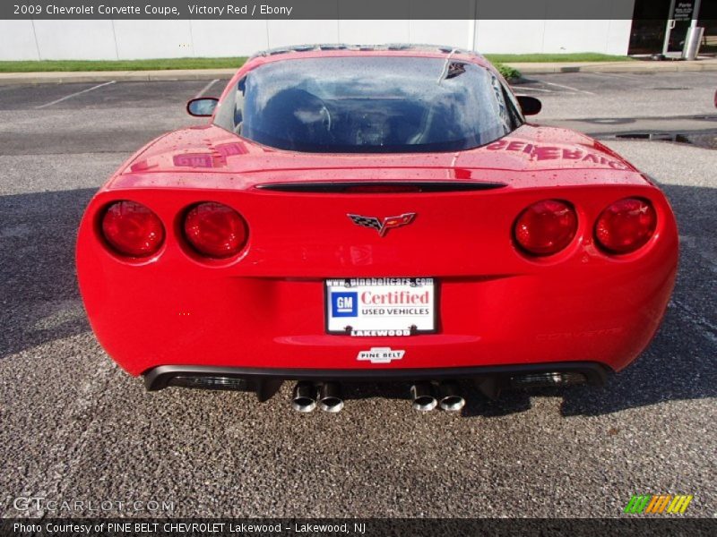 Victory Red / Ebony 2009 Chevrolet Corvette Coupe