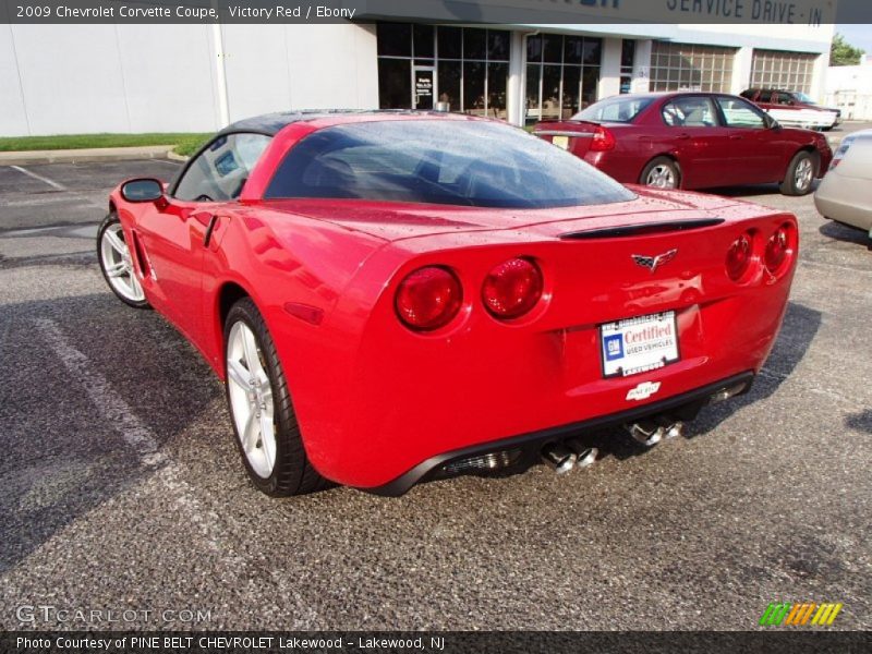 Victory Red / Ebony 2009 Chevrolet Corvette Coupe