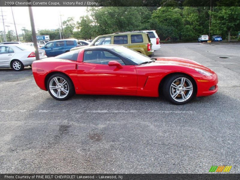 Victory Red / Ebony 2009 Chevrolet Corvette Coupe