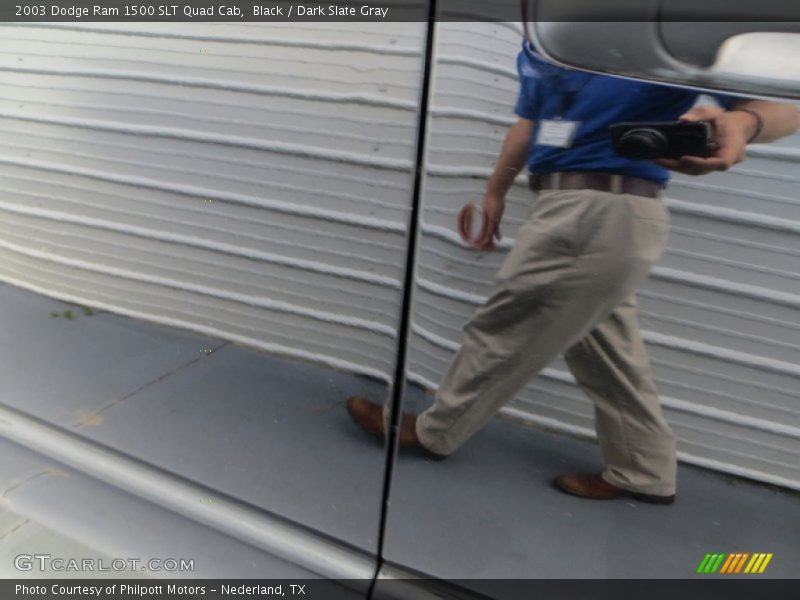 Black / Dark Slate Gray 2003 Dodge Ram 1500 SLT Quad Cab