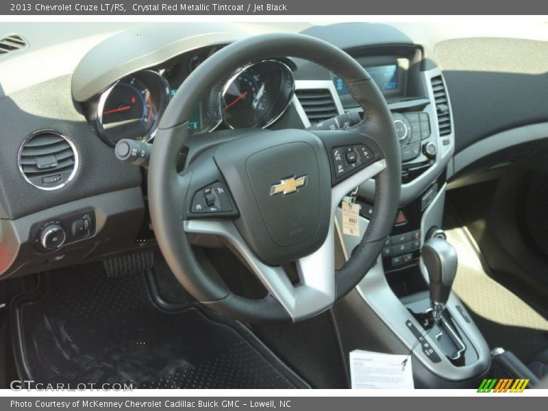 Crystal Red Metallic Tintcoat / Jet Black 2013 Chevrolet Cruze LT/RS
