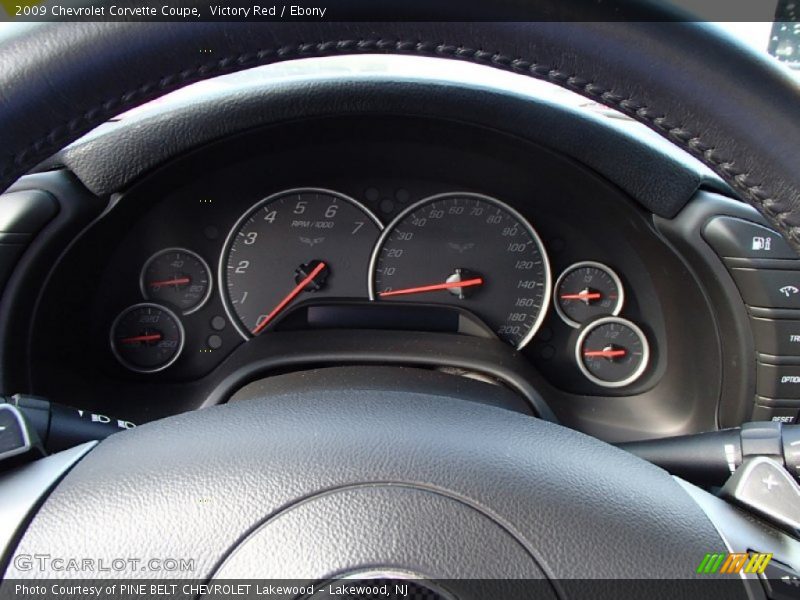 Victory Red / Ebony 2009 Chevrolet Corvette Coupe