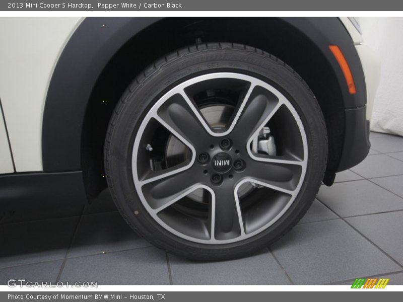 Pepper White / Carbon Black 2013 Mini Cooper S Hardtop