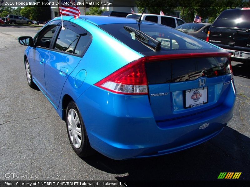 Atomic Blue Metallic / Gray 2010 Honda Insight Hybrid LX