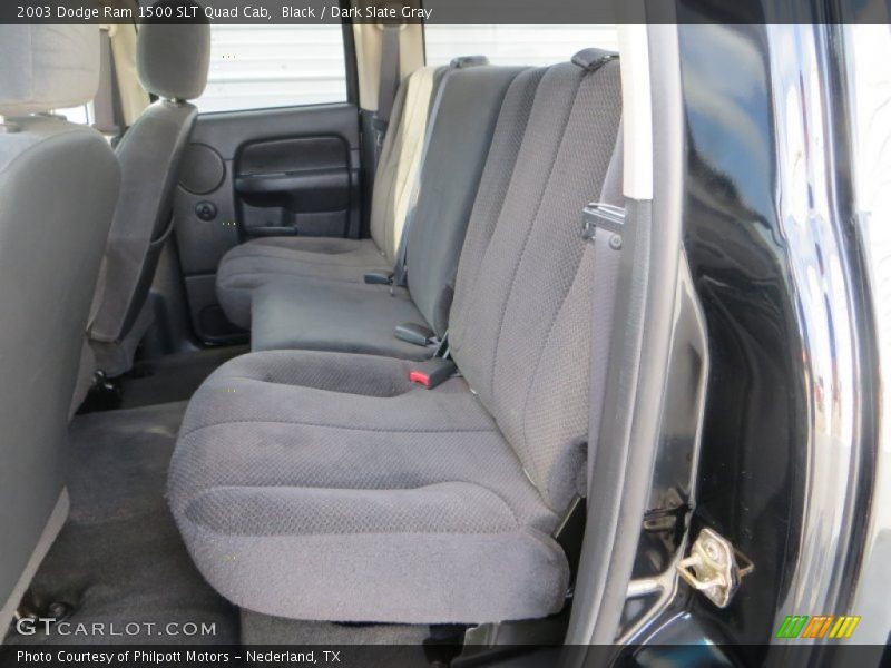 Black / Dark Slate Gray 2003 Dodge Ram 1500 SLT Quad Cab