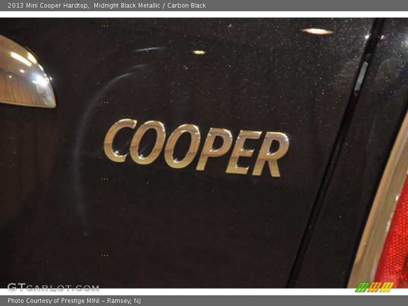 Midnight Black Metallic / Carbon Black 2013 Mini Cooper Hardtop