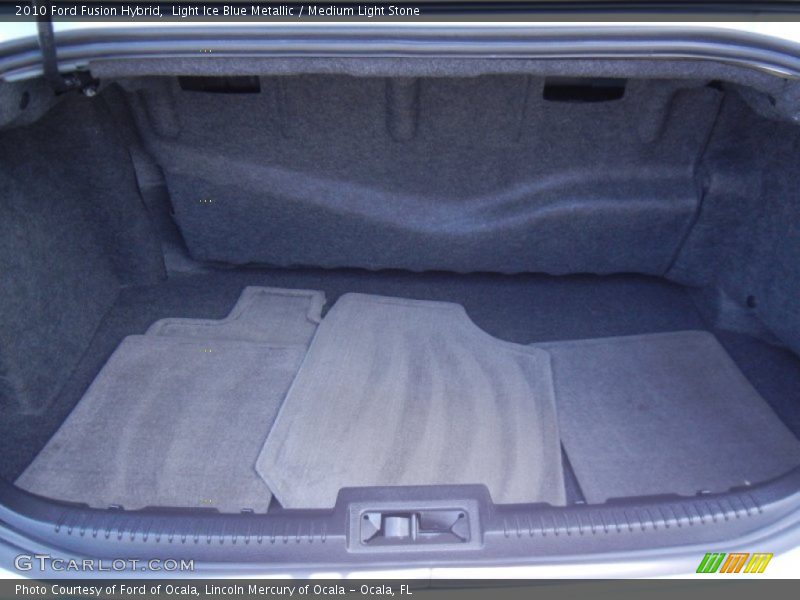 Light Ice Blue Metallic / Medium Light Stone 2010 Ford Fusion Hybrid