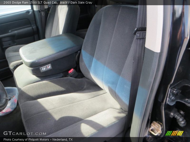 Black / Dark Slate Gray 2003 Dodge Ram 1500 SLT Quad Cab