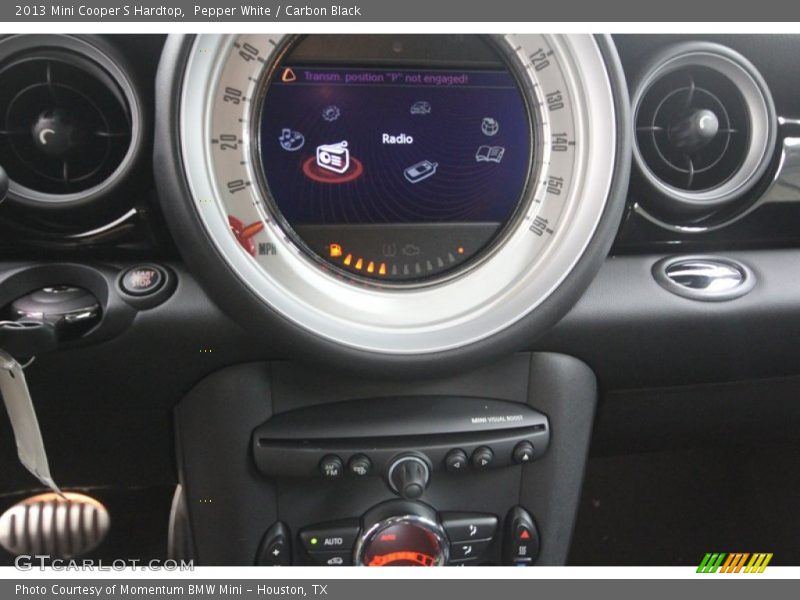 Pepper White / Carbon Black 2013 Mini Cooper S Hardtop