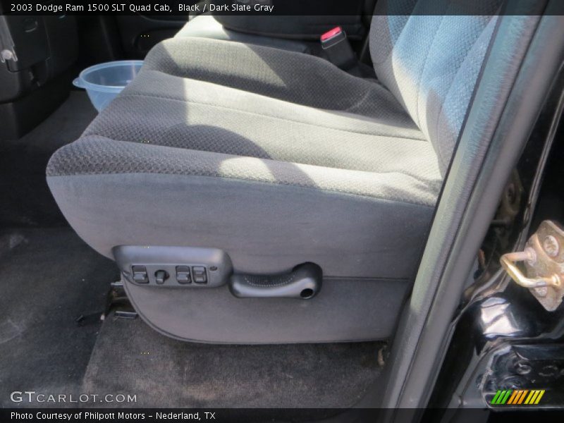 Black / Dark Slate Gray 2003 Dodge Ram 1500 SLT Quad Cab