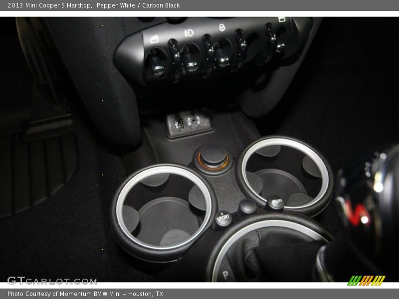 Pepper White / Carbon Black 2013 Mini Cooper S Hardtop