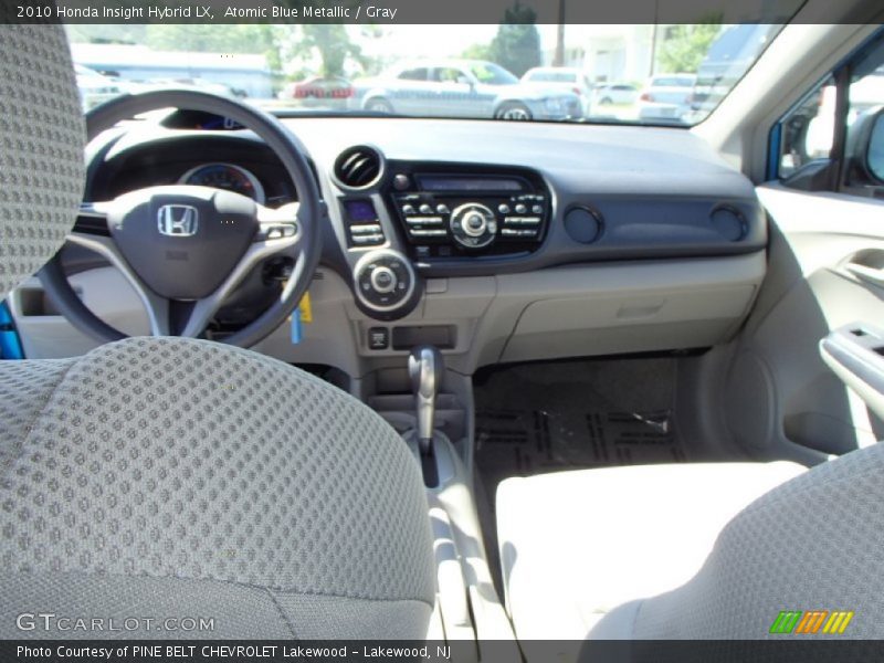 Atomic Blue Metallic / Gray 2010 Honda Insight Hybrid LX