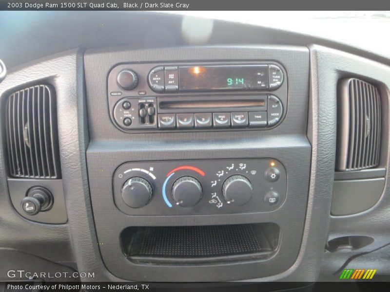 Black / Dark Slate Gray 2003 Dodge Ram 1500 SLT Quad Cab