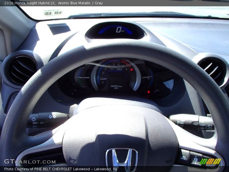 Atomic Blue Metallic / Gray 2010 Honda Insight Hybrid LX