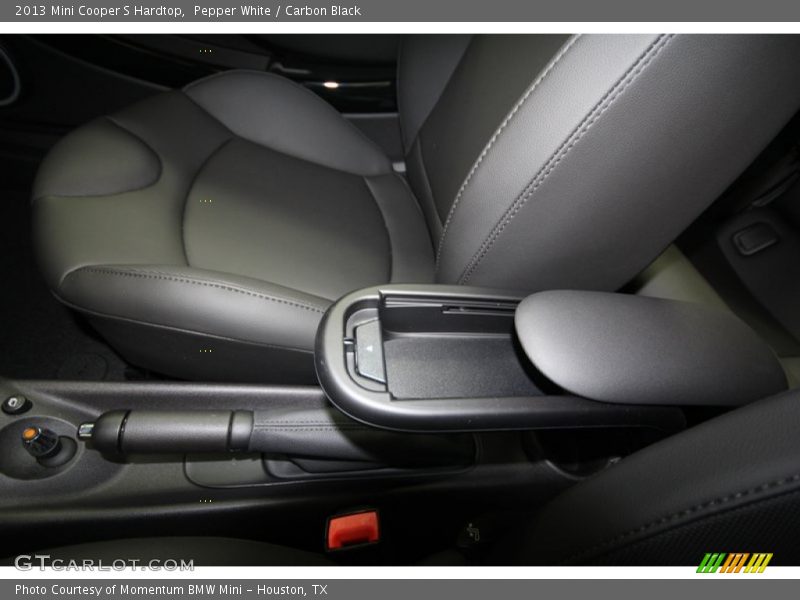 Pepper White / Carbon Black 2013 Mini Cooper S Hardtop