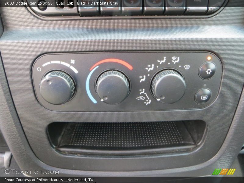 Black / Dark Slate Gray 2003 Dodge Ram 1500 SLT Quad Cab