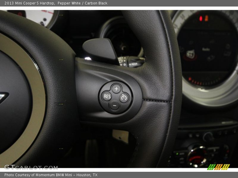 Pepper White / Carbon Black 2013 Mini Cooper S Hardtop