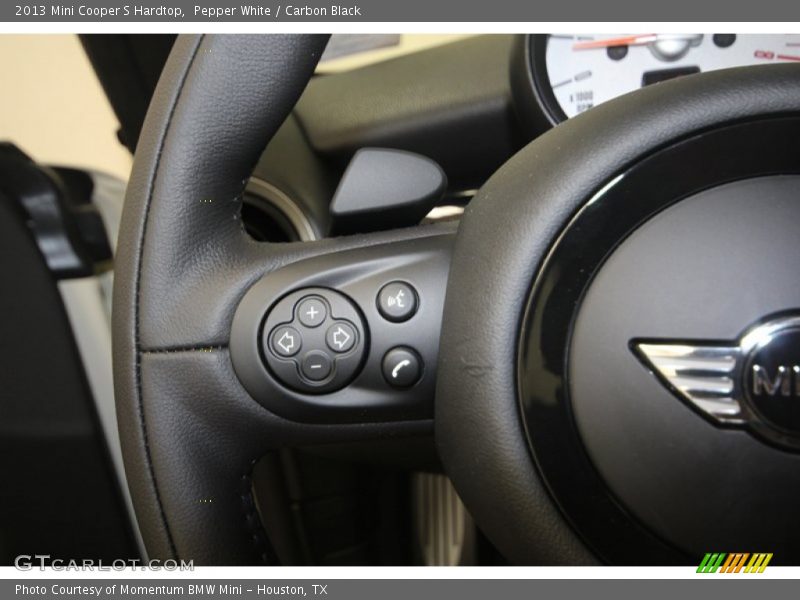 Pepper White / Carbon Black 2013 Mini Cooper S Hardtop