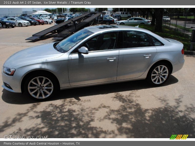 Ice Silver Metallic / Titanium Gray 2013 Audi A4 2.0T Sedan