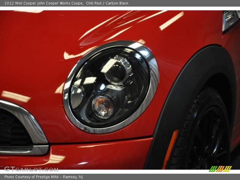 Chili Red / Carbon Black 2012 Mini Cooper John Cooper Works Coupe