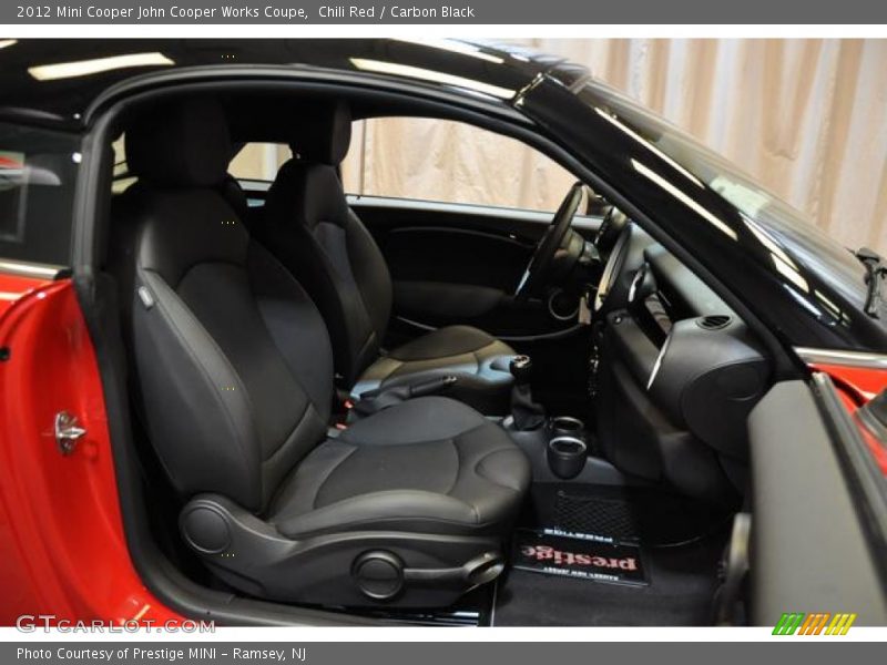 Chili Red / Carbon Black 2012 Mini Cooper John Cooper Works Coupe
